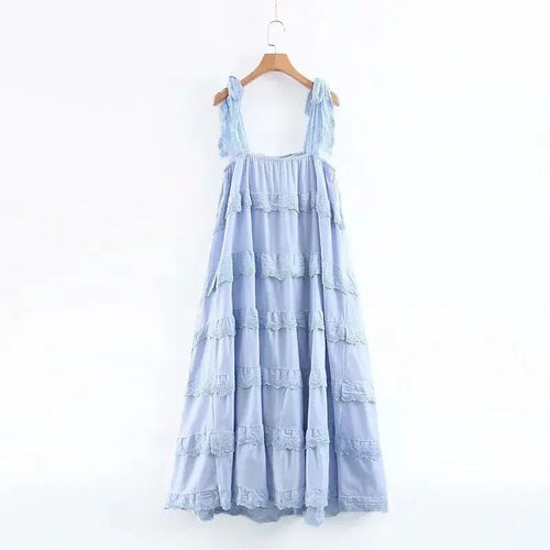 Boho Luxe Layered Summer Dress