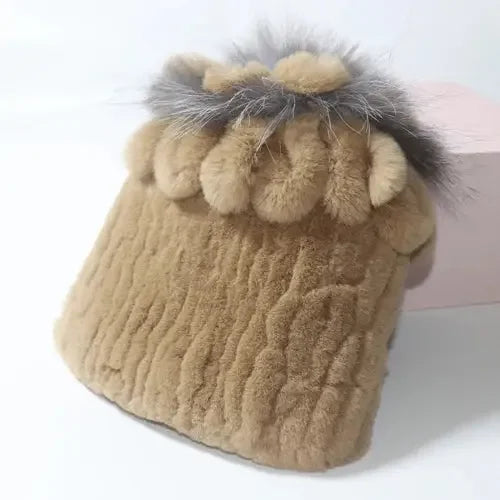 LUX Winter Rabbit Fur Hat