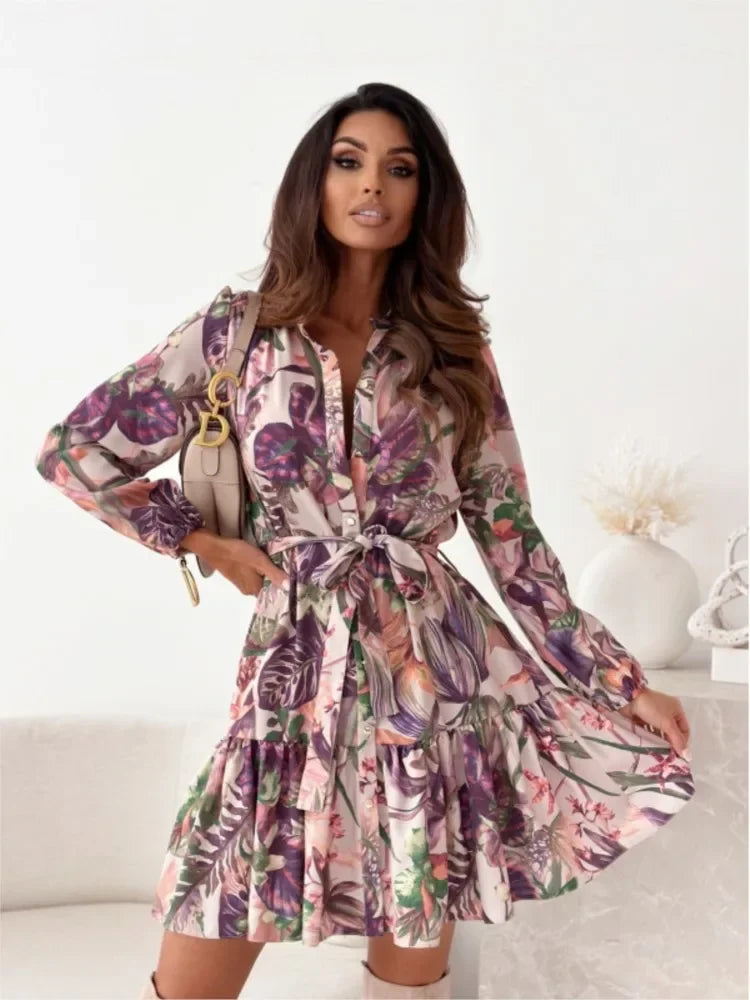 Daisy Long Sleeve Sun Dress
