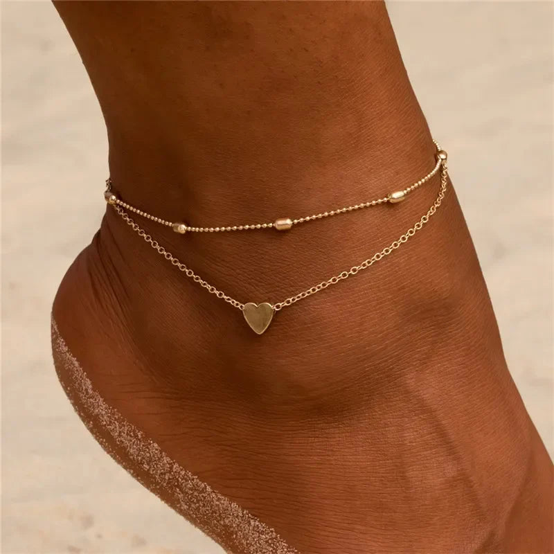 Boho Charm Anklet Chain