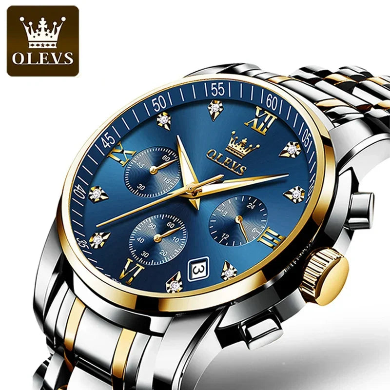 Chronograph Luminous Quartz Watch