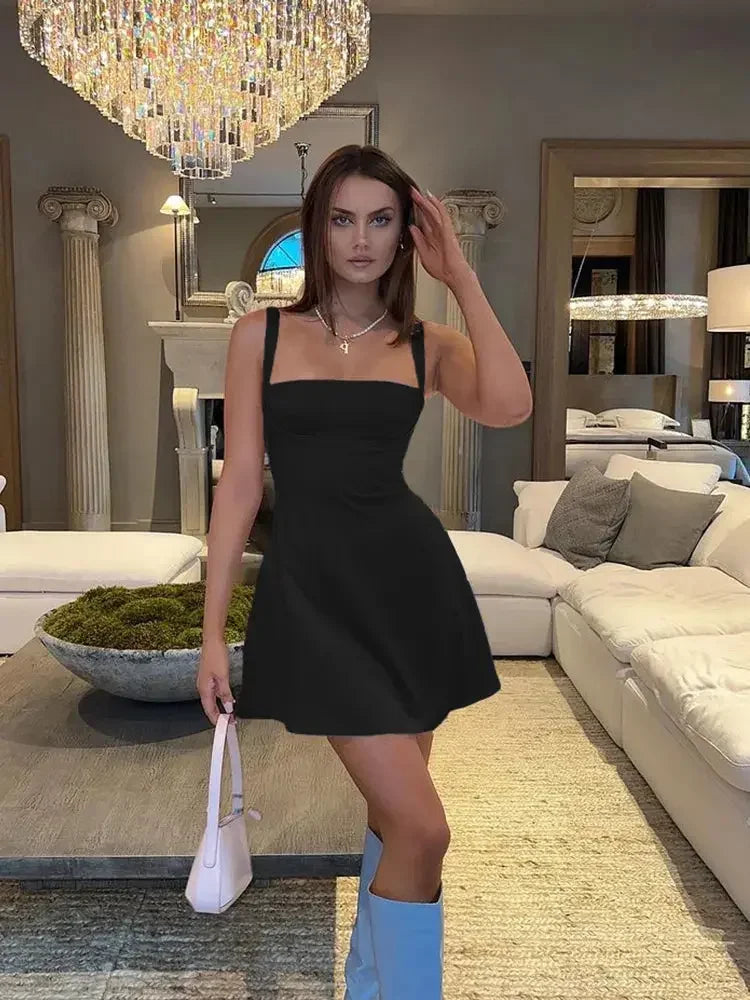 Savanah Satin Mini Dress