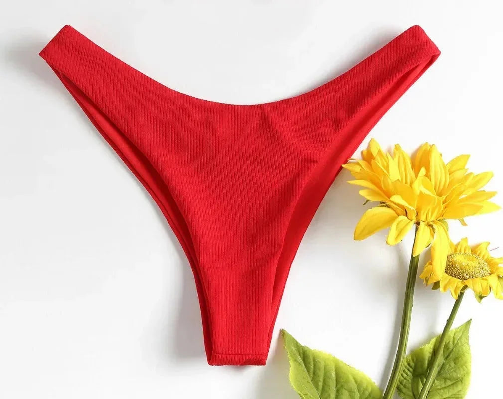 Swimsuit 2024 New Summer Women Bikini Sexy Swimwear Set Packwork Brazilian Bathing Beachwear Swimming Bathing Suit Women