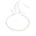 Pearl & Black Velvet Choker Necklace