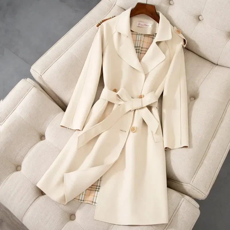 Classic Long Suede Jacket