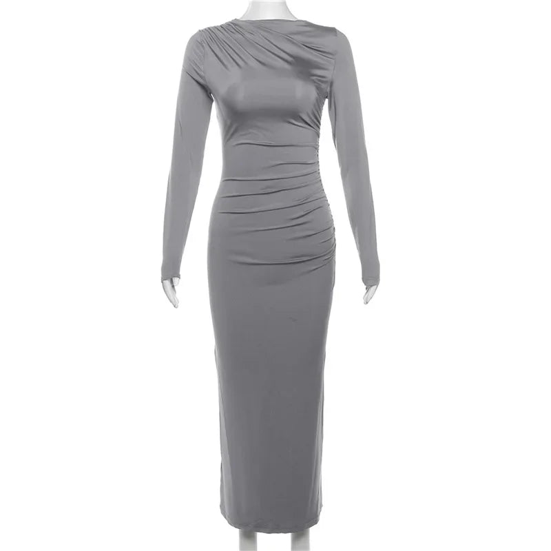 Snatched Long Sleeve lBodycon Dress