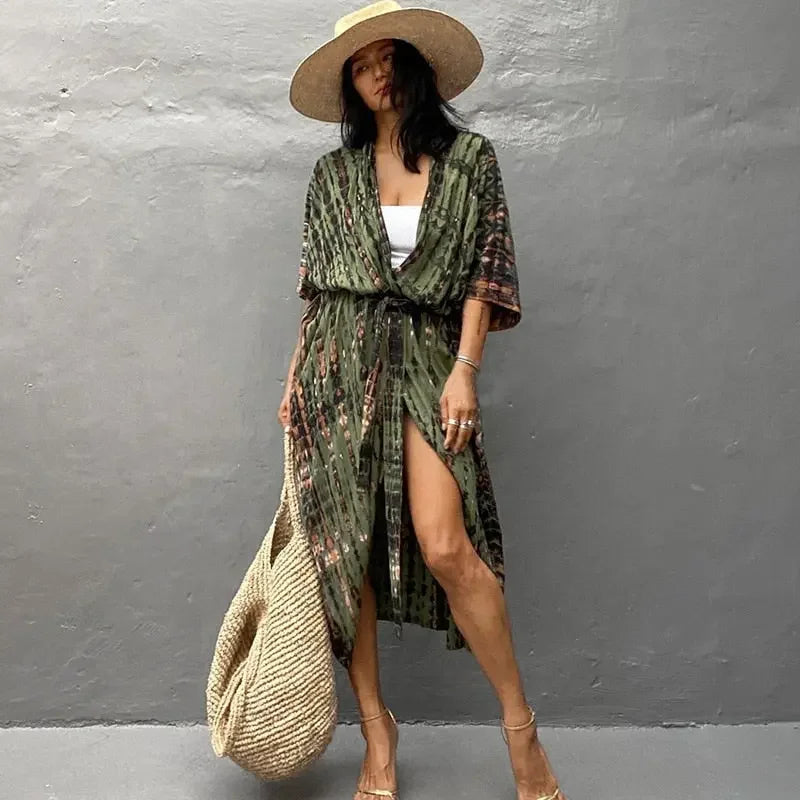 Maui Beach Kimono Cover Up