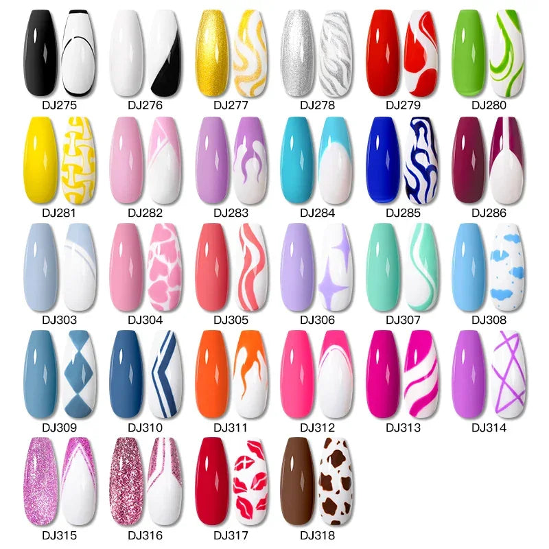 Professional Gel Nail Polish 28 Colors