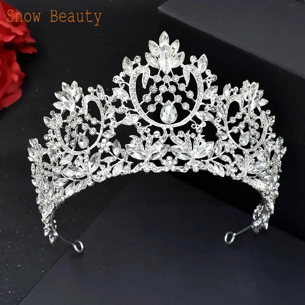 Bridal Headwear Crystal Crown
