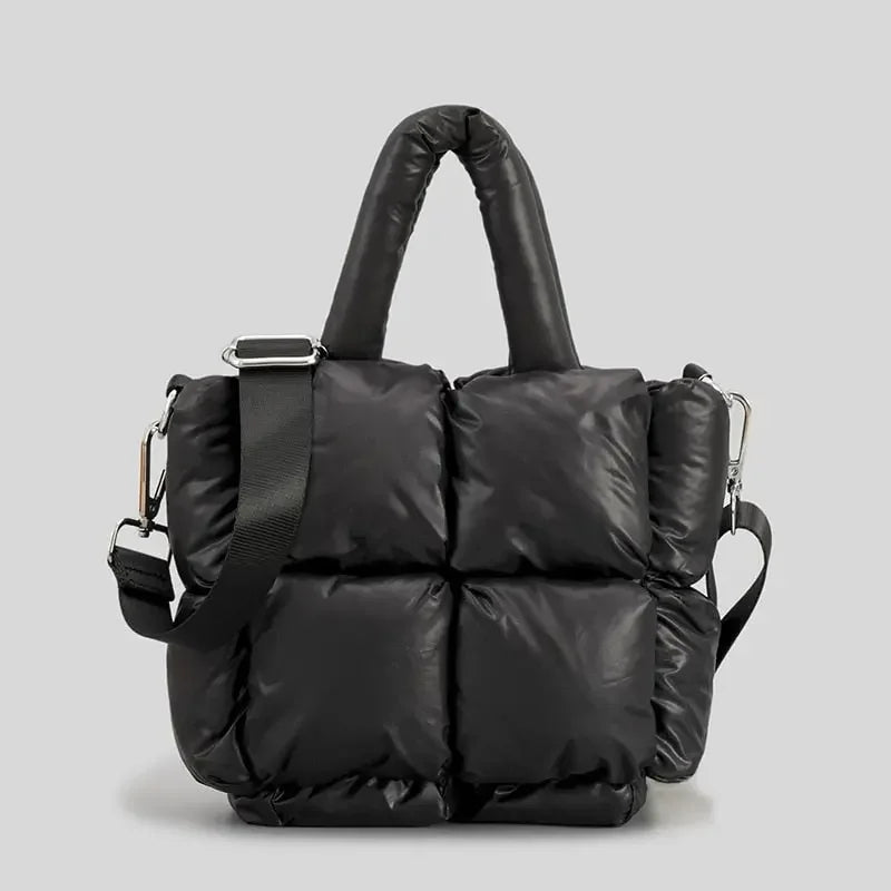 Large Tote Padded Handbag