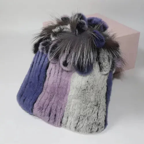 LUX Winter Rabbit Fur Hat