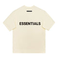 Essential t shirt for men's ropa pressed glue letters loose round neck High street fashion men and women short sleeves T-shirts