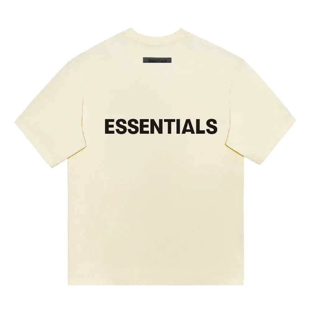 Essential t shirt for men's ropa pressed glue letters loose round neck High street fashion men and women short sleeves T-shirts