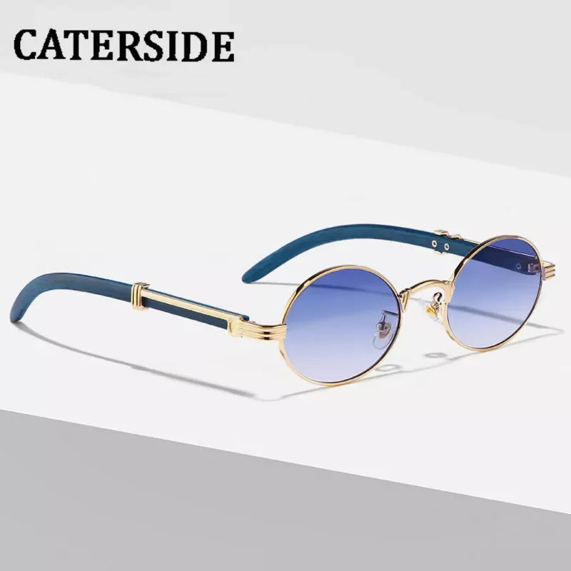 Rocker Luxury Brand Classic Oval Sunglasses