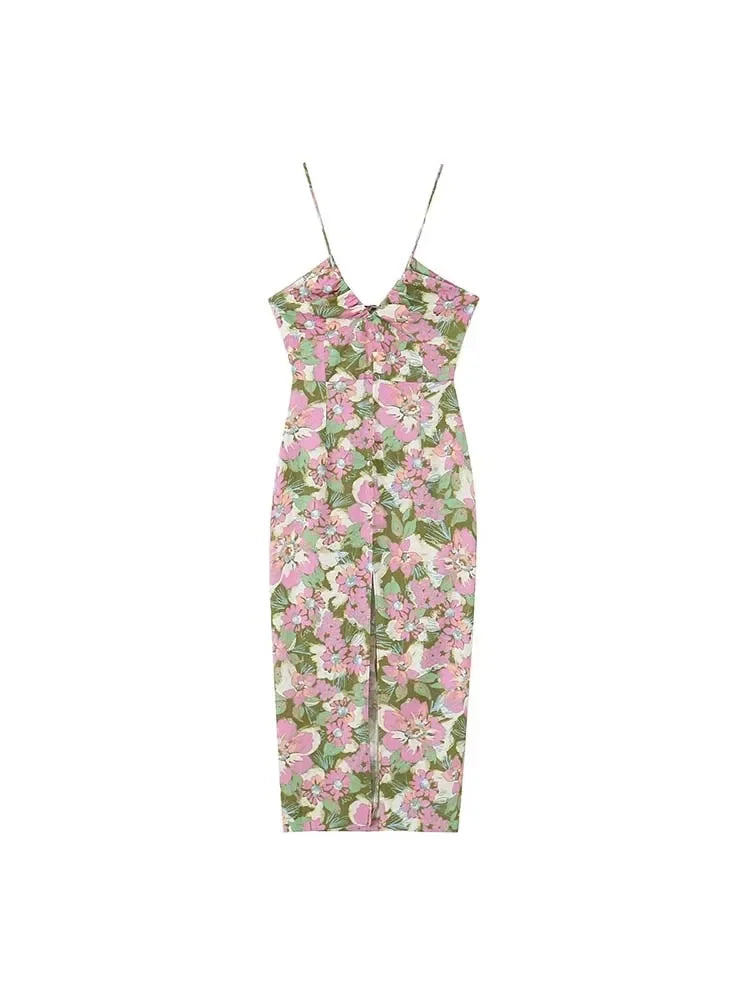 California Midi Beach Dress