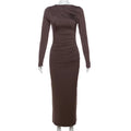 Snatched Long Sleeve lBodycon Dress