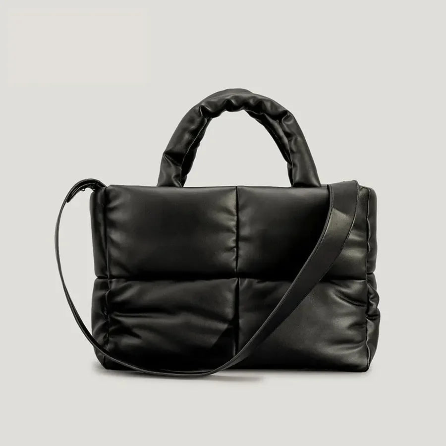 Large Tote Padded Handbag