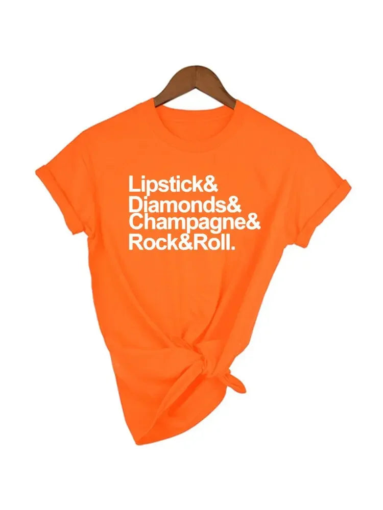 Trending Women Streetwear Short Sleeve T-Shirt