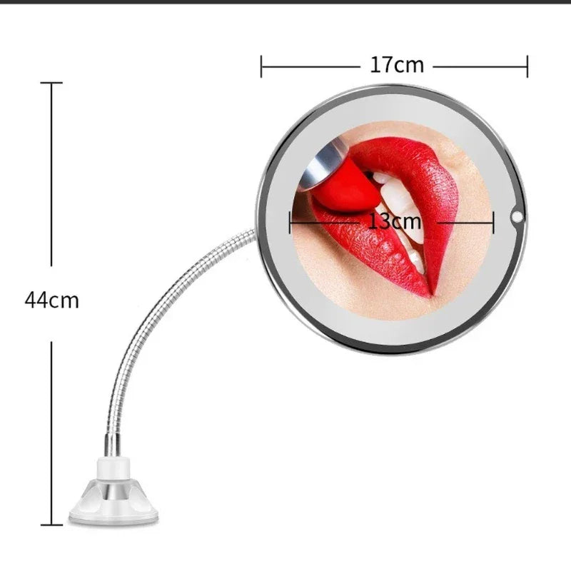 Makeup Mirror 10x Magnifying With Light