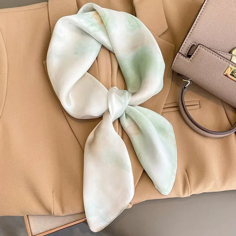 Saturday Afternoon Silk Square Scarf