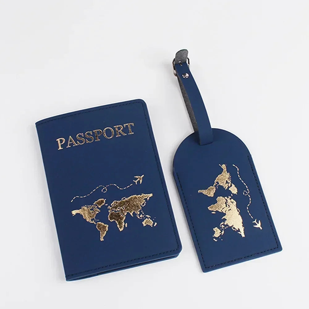 Traveling Accessories for Men/Women Waterproof Soft PU Leather Passport Cover  ID Bank Cards Holder Money Coin Organizer Pouch