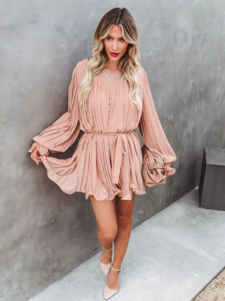 Daniella Summer Ruffle Mini Dress