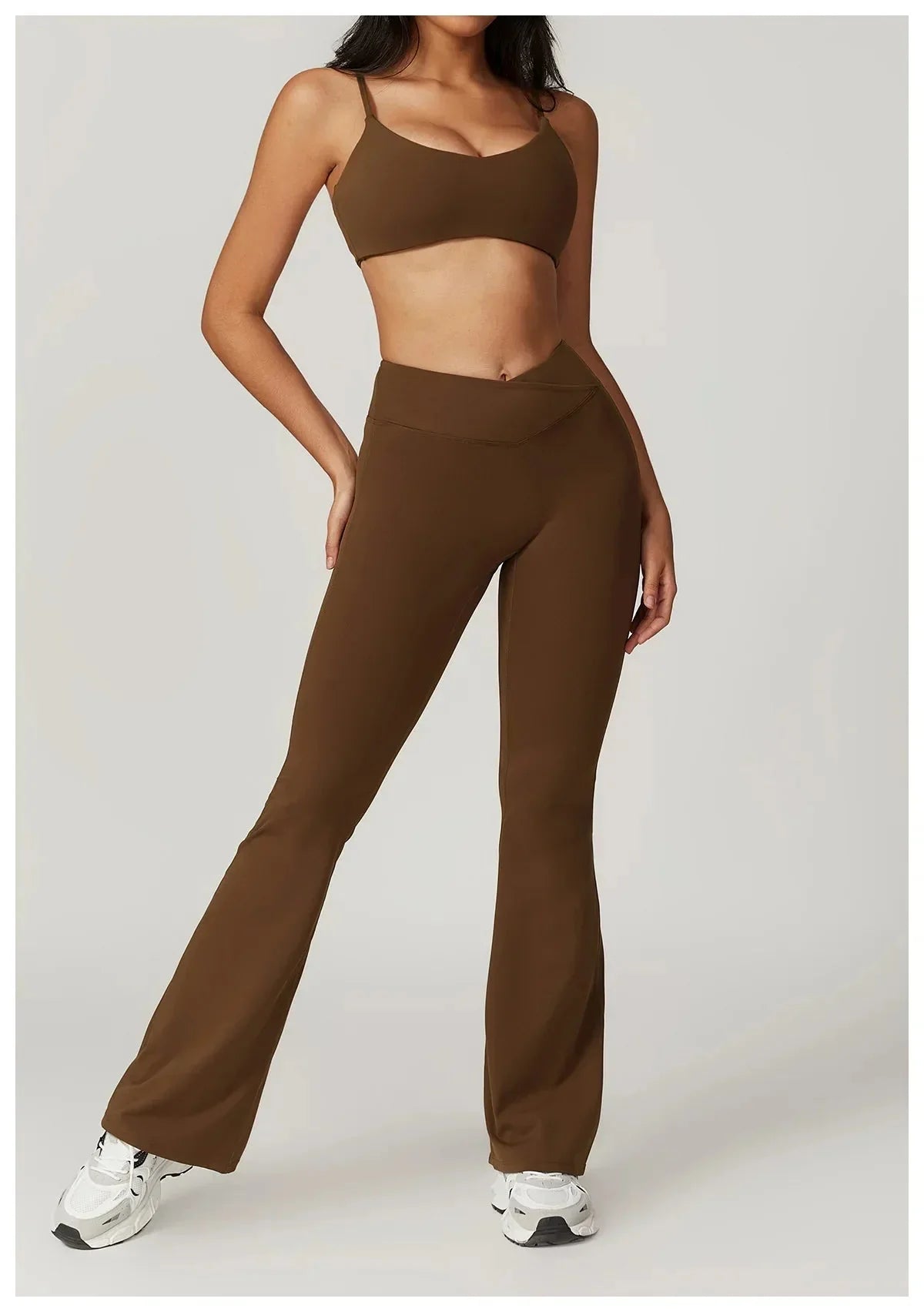 Women's Wide Leg High Waist Yoga Set
