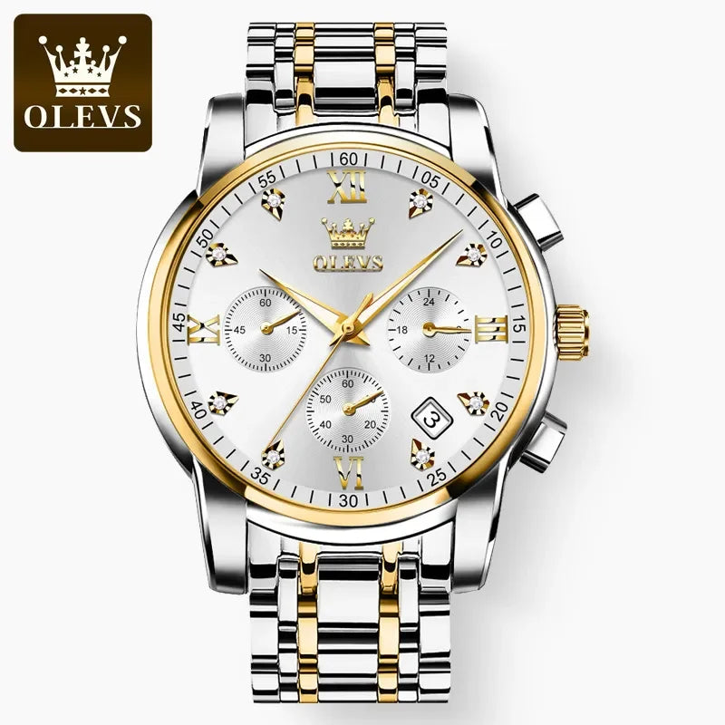 Chronograph Luminous Quartz Watch
