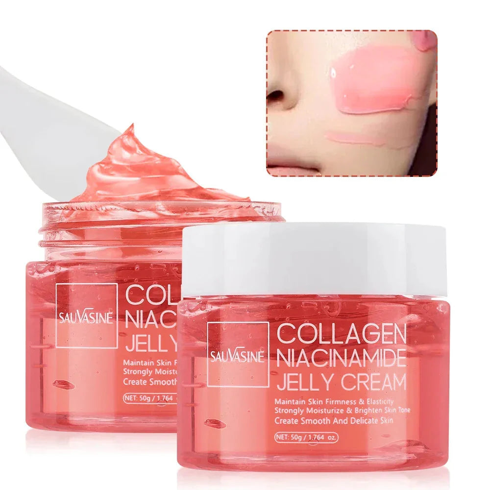 Korean Skin Care 50g Collagen Niacinamide and Hydrolyzed Collagen Lasting Moisturizing Deeply Hydrates Night Care Mask Cream