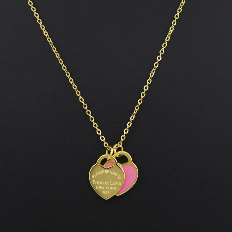 Love You Forever Stainless Necklace