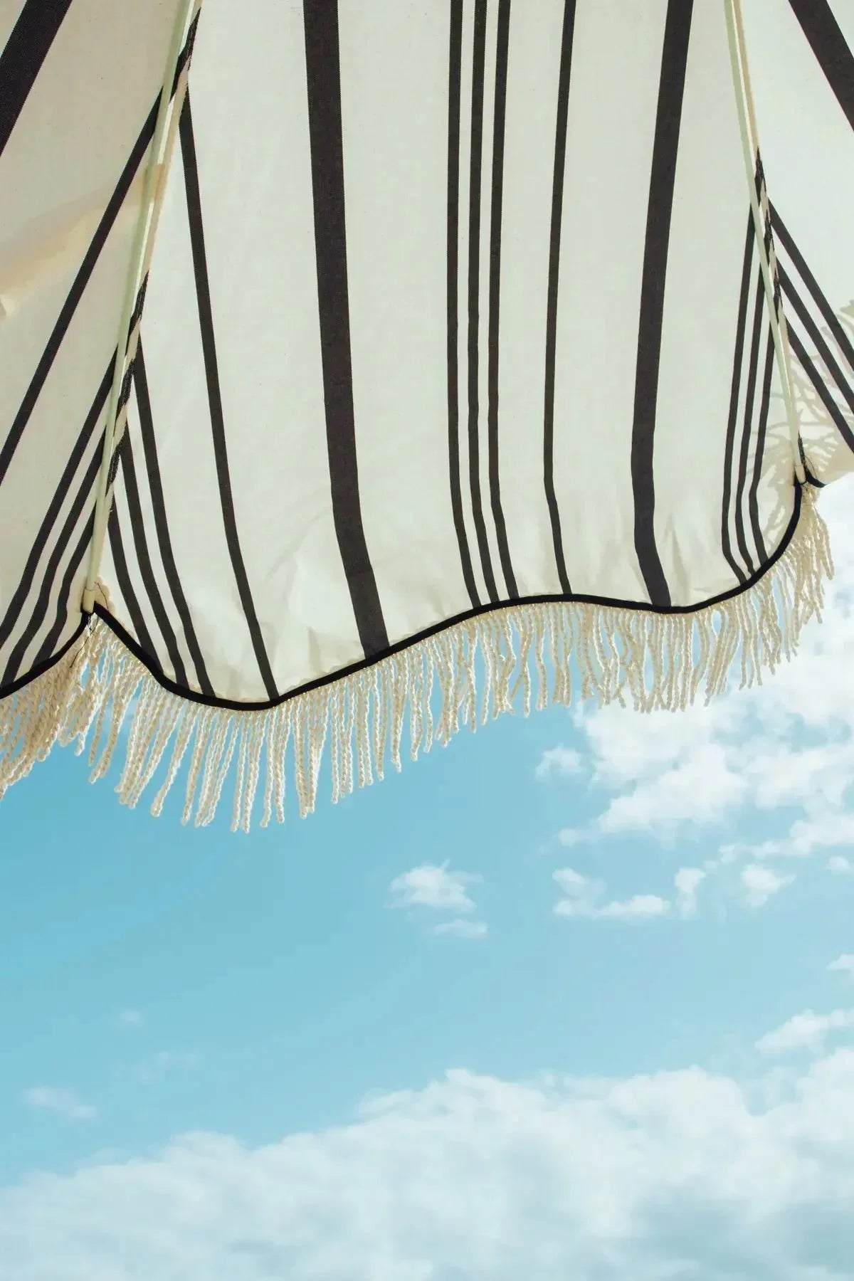 Portable BohoFringe Beach Umbrella