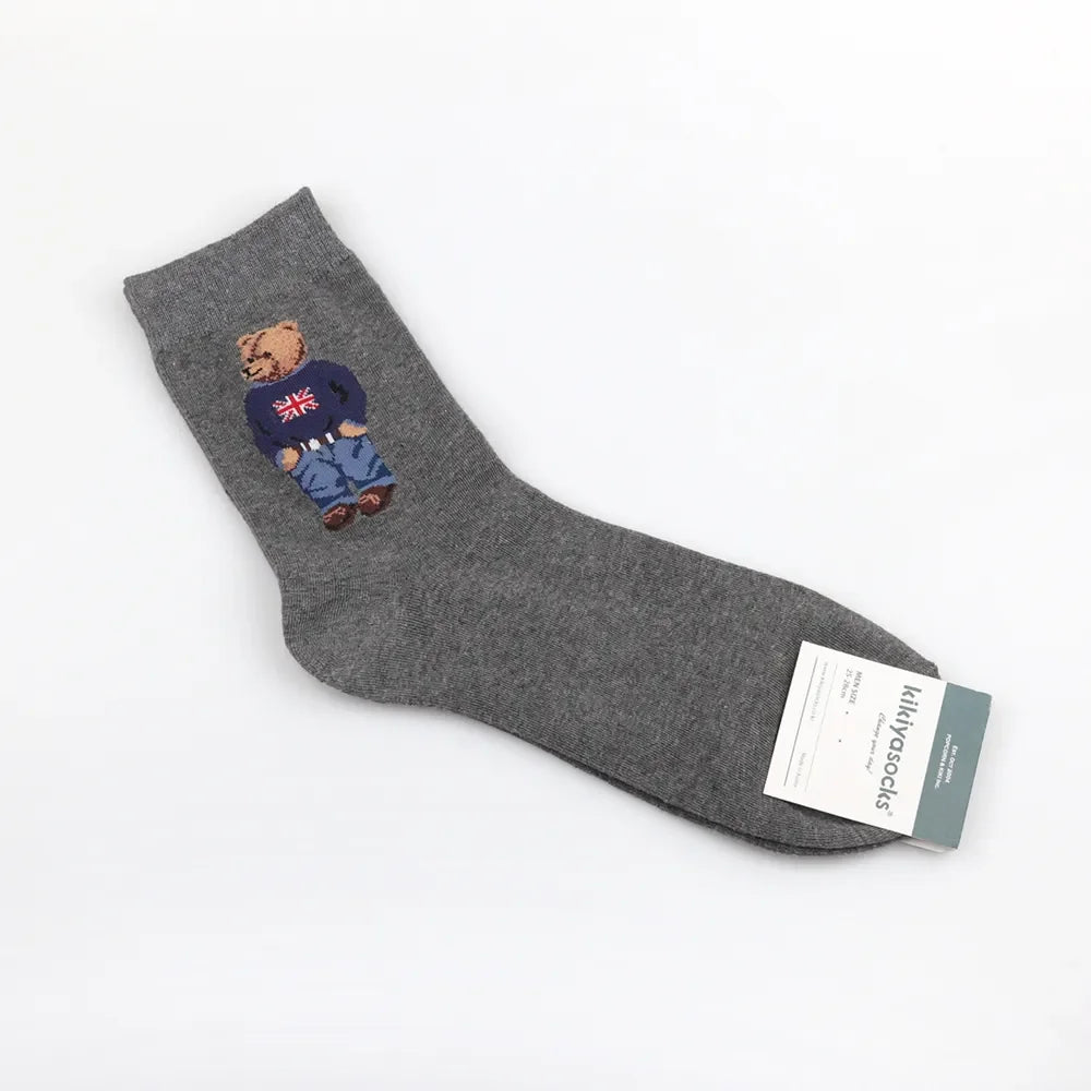 Gentleman Bear Men's Socks- 1pair