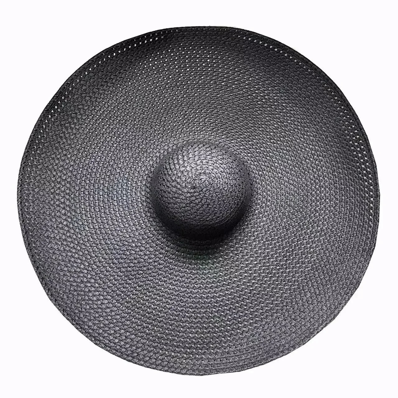 Oversized Foldable Wide Brim Sun Hat For UV Protection