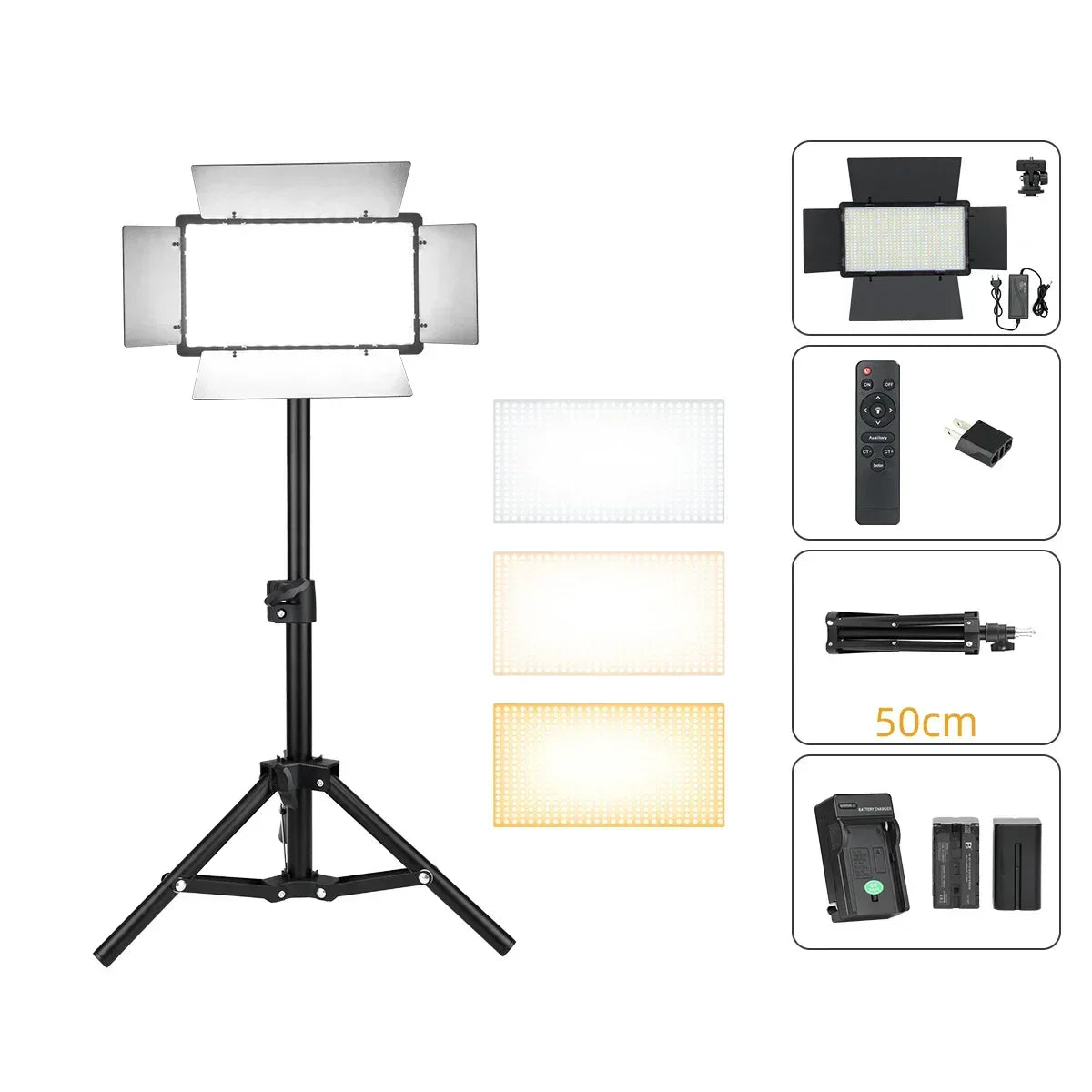LED Video Light For Live Streaming