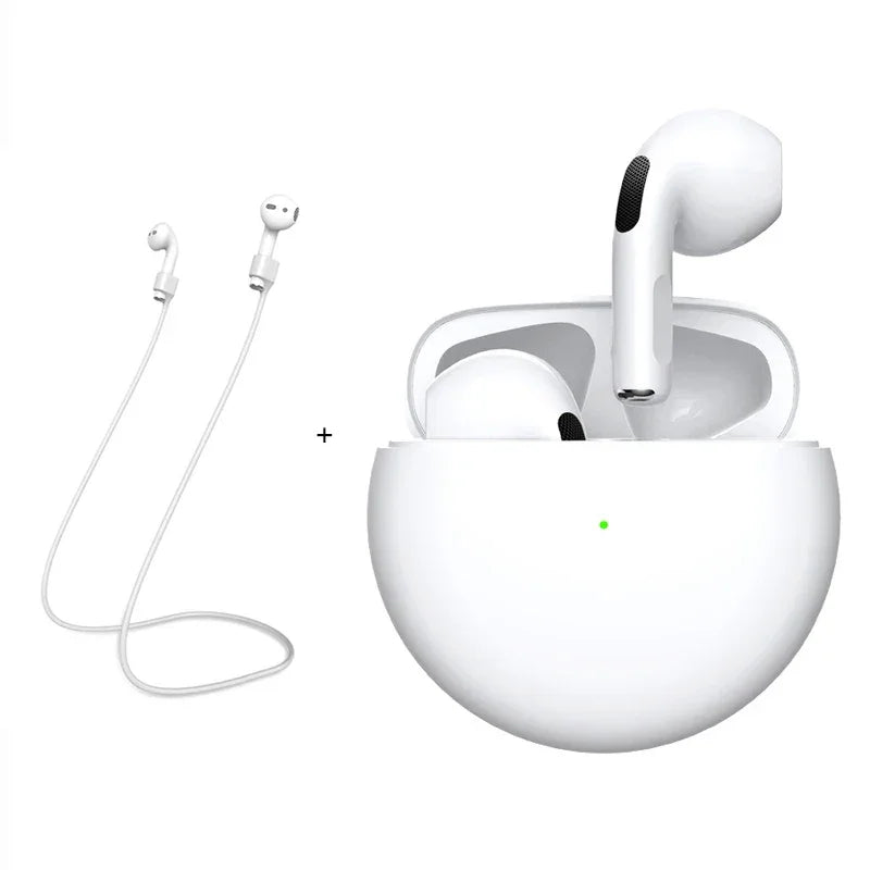 Original Air Pro 6 TWS Wireless Bluetooth Earphones Mini Pods Earbuds Sport Headset For Xiaomi Android Apple iPhone Headphones