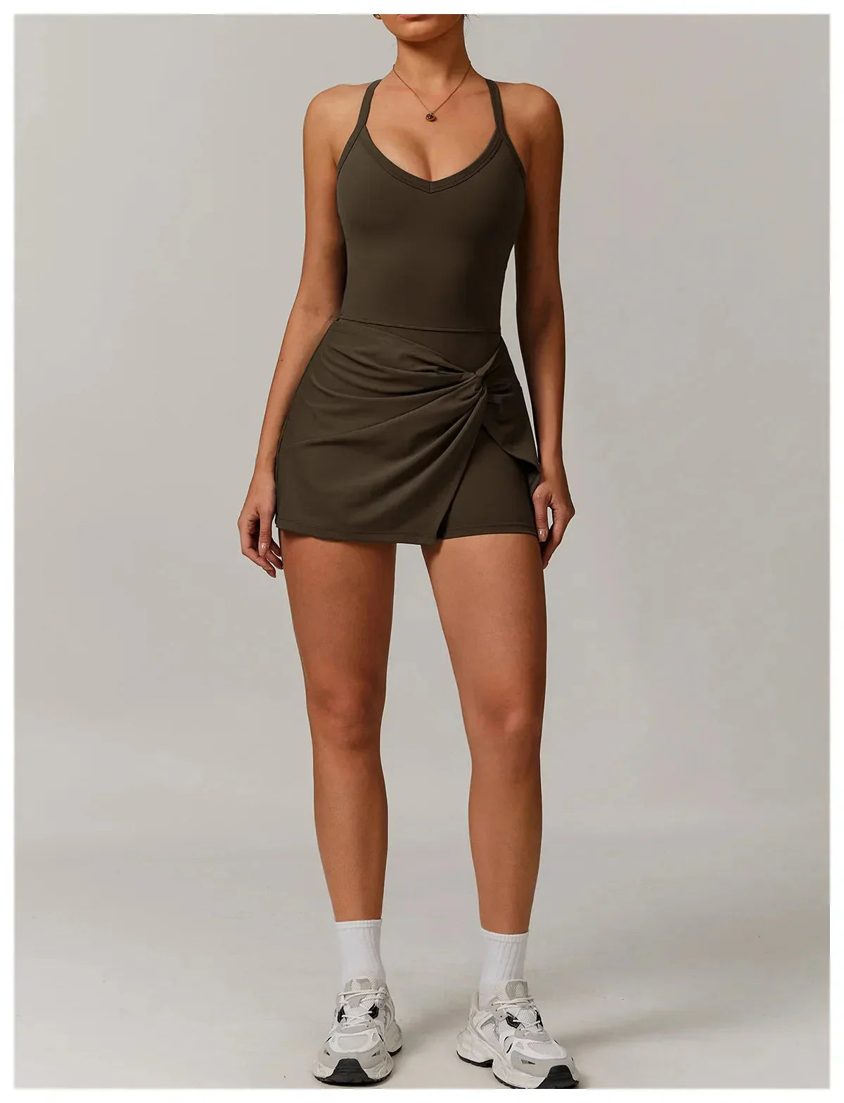 Tennis Crossback Push Up Dress