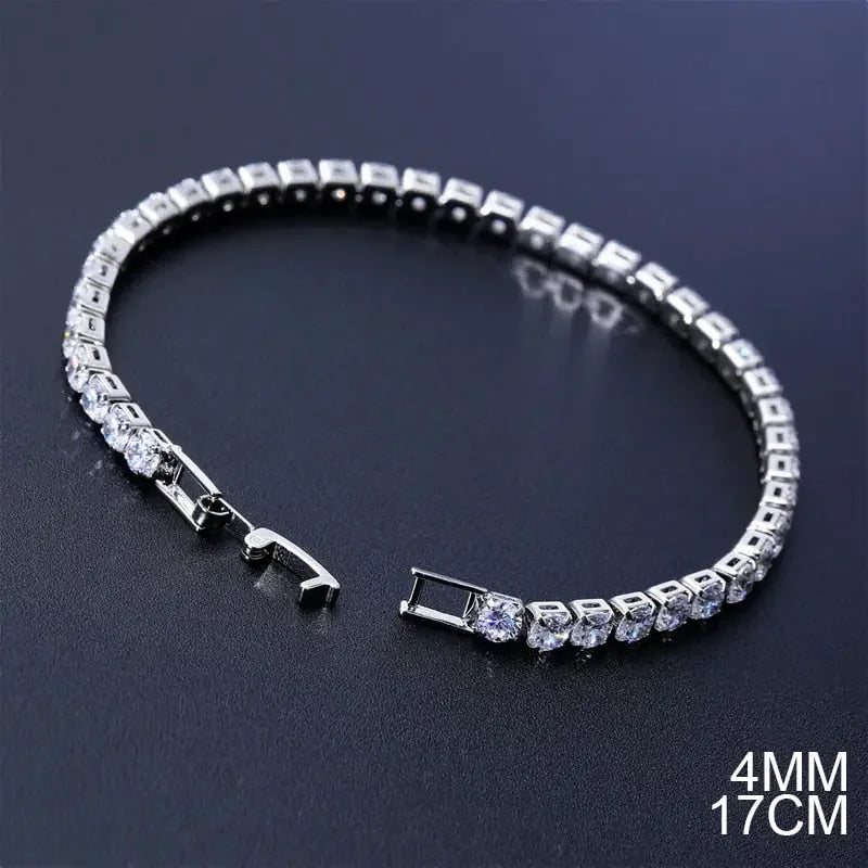 Iced Out Tennis Bracelet Collection