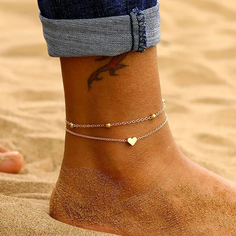 Boho Charm Anklet Chain