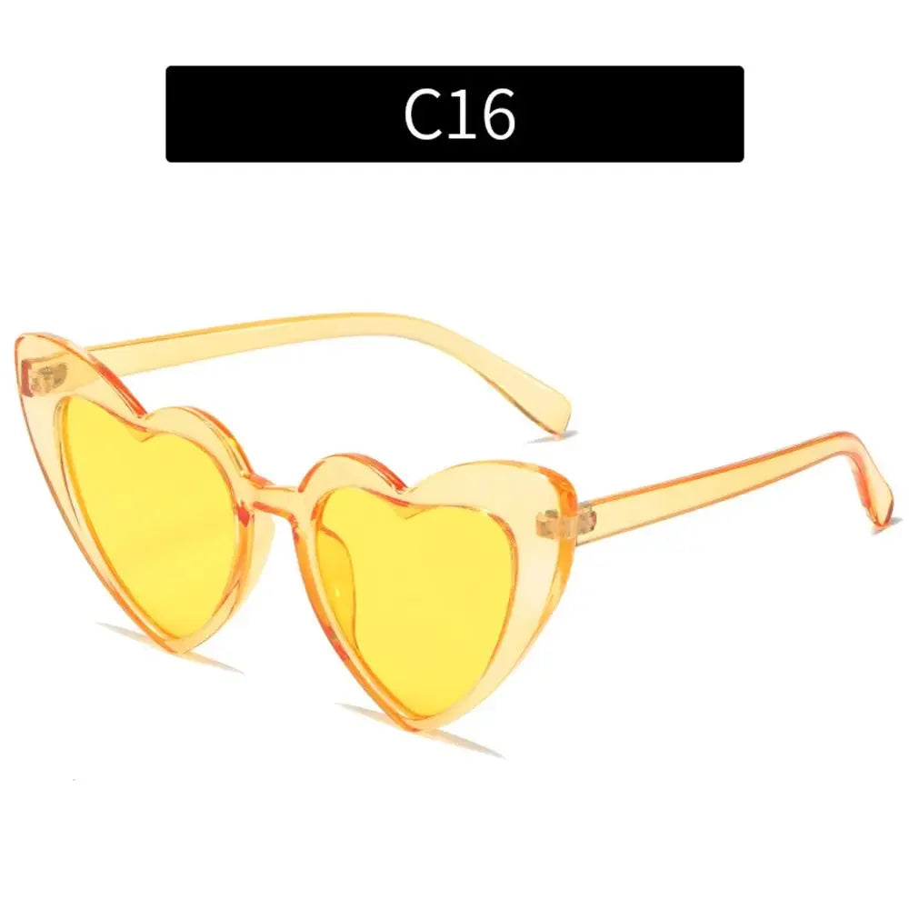 Retro Heart Sunglasses UV400