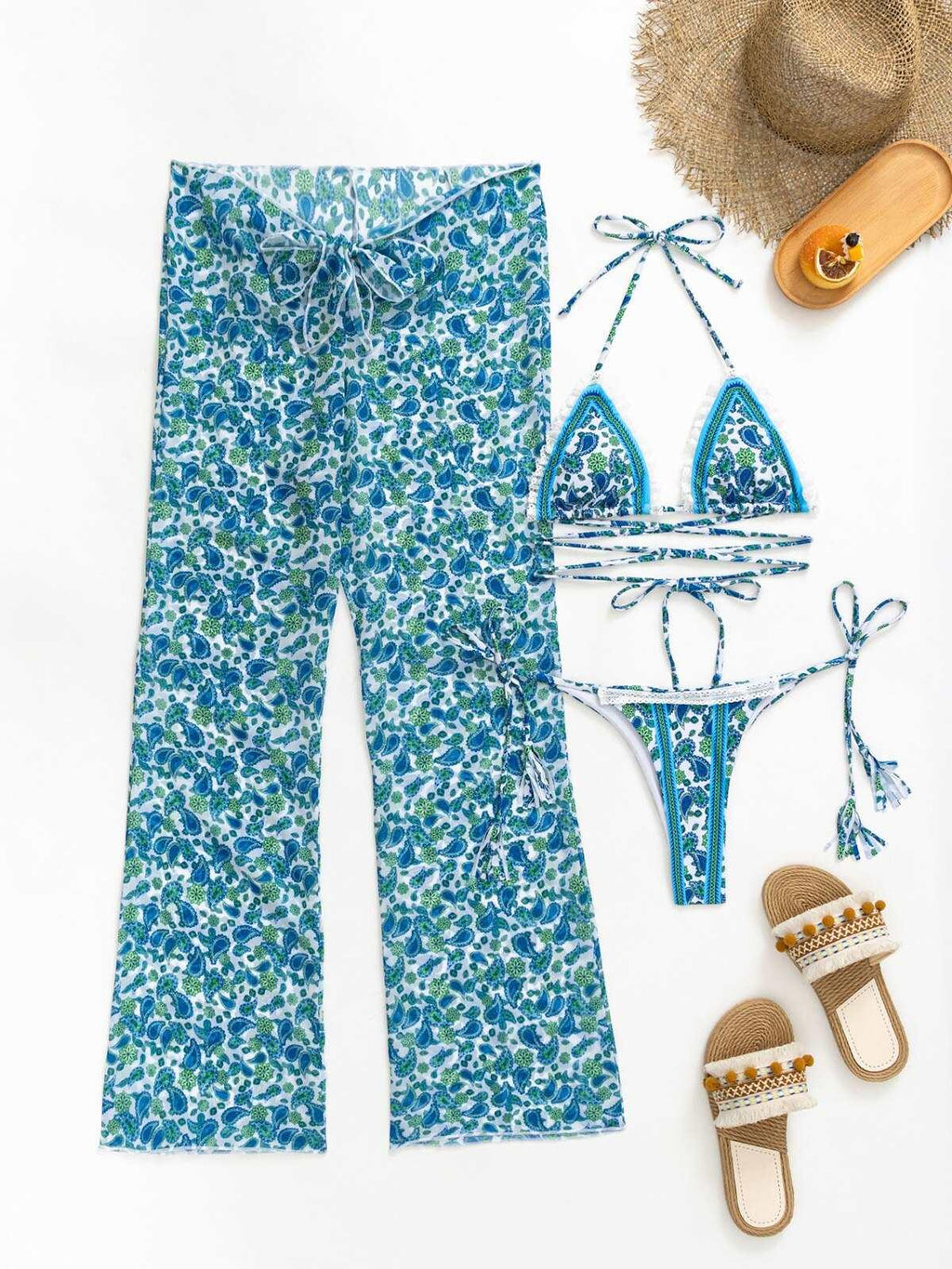 Maui Hottie 3Pc Bikini Set
