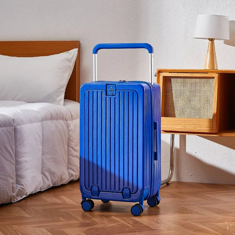 20"22"24"26 Inch Travel Suitcase Trolley Case with Cup Holder