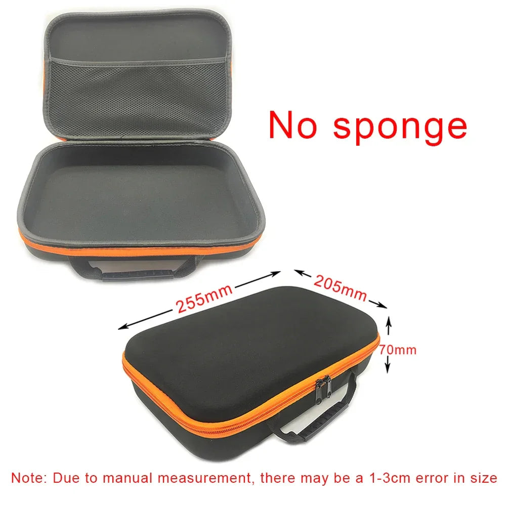 8 Slot Watch Storage Box Shockproof Watch Carry Case Organizer Protective Canvas EVA Hard Shell Zipper Watch Storage Case