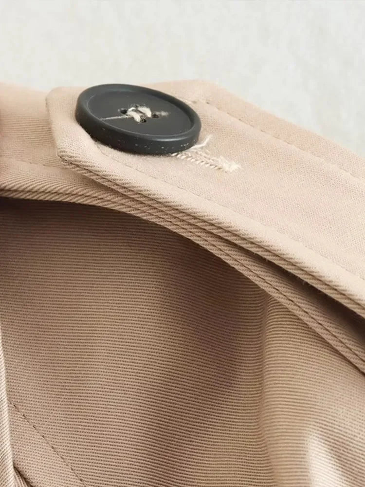 Cassie Cropped Trench