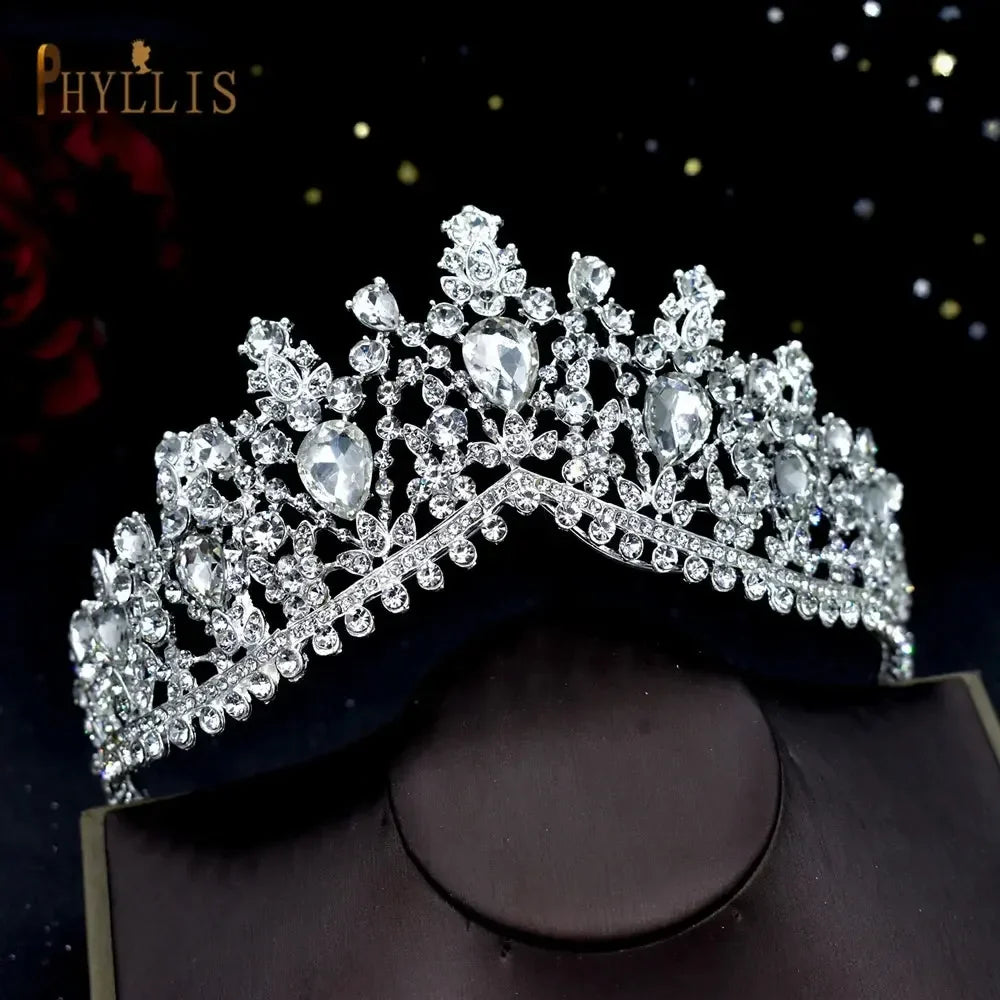 Bridal Headwear Crystal Crown