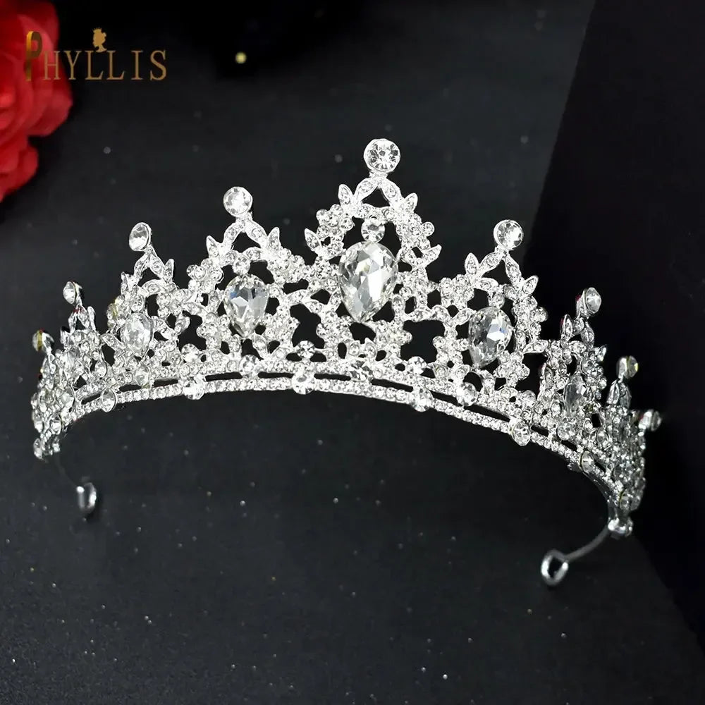 Bridal Headwear Crystal Crown