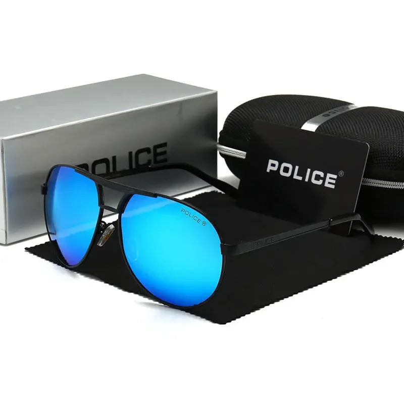LUXMAN POLICE Driving Sunglasses Polarized UV400
