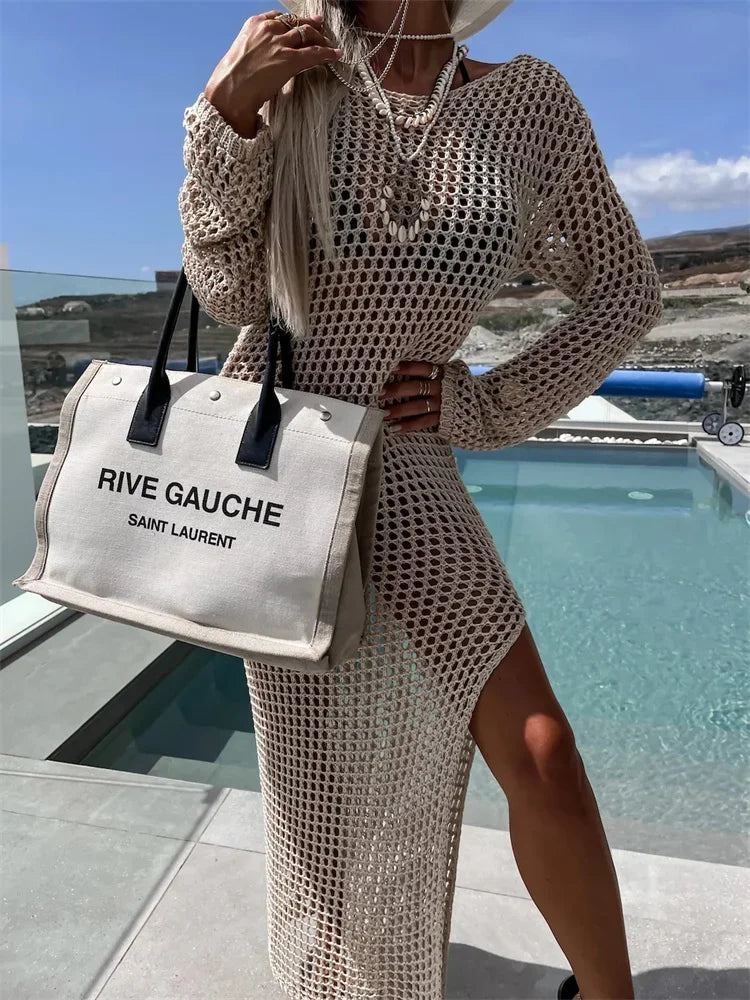 Elegant Beach Cover Up