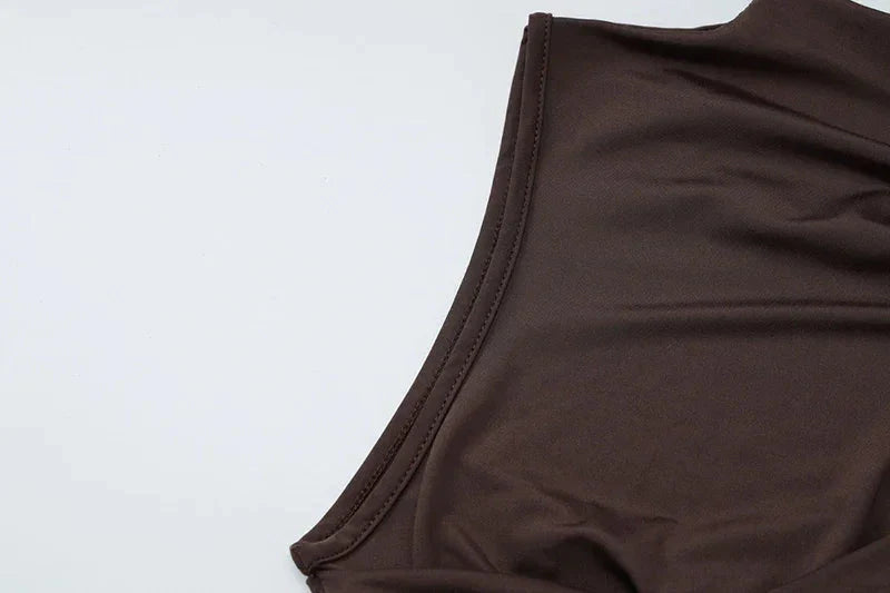 Melissa Draped & Ruched Mini Dress
