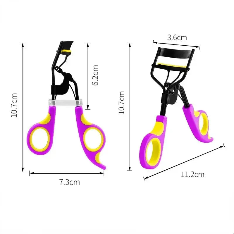 Professional Eyelashes Curling Tweezers Clips Eyelash Curler for Women Long Lasting Eyes Fits All Eye Shapes Make Up Accessories