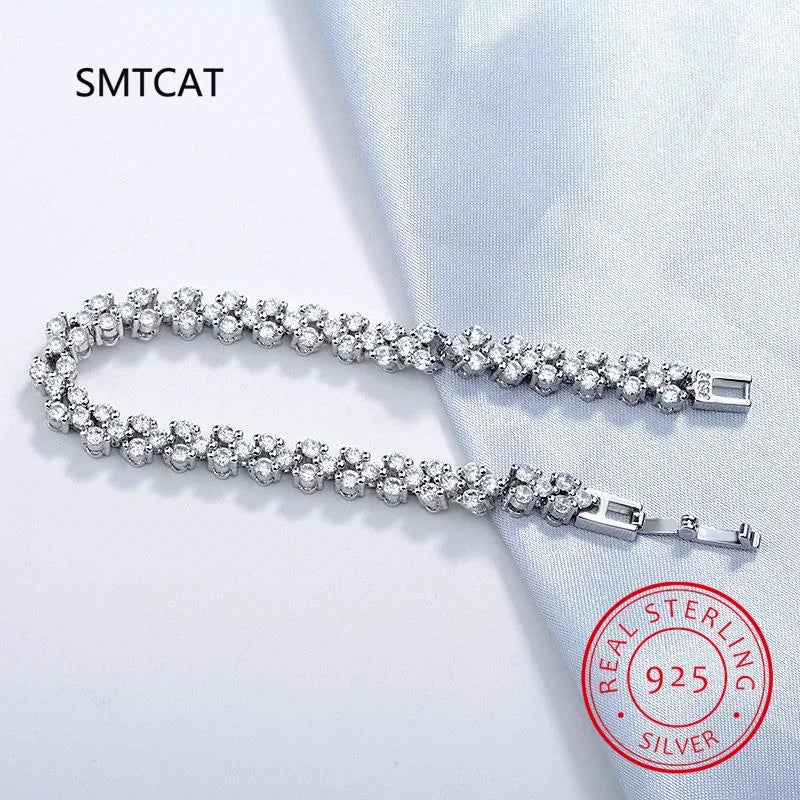 Passion Silver 925 Lab Diamond Bracelet